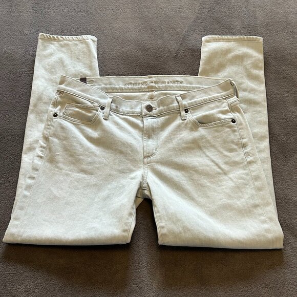 Citizens of Humanity Low Rise Light Wash Jeans - Size 29 - Picture 1 of 11